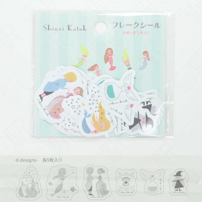Kabushiki Gaisha Torai Flake Sticker x Shinzi Katoh 